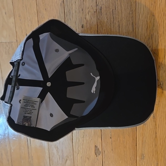 Mercedes Benz AMG Petronas F1 Team PUMA Hat Gray Adjustable Snapback Cap - Picture 7 of 10